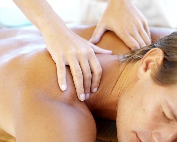 Massagem para osteocondrose da coluna cervical
